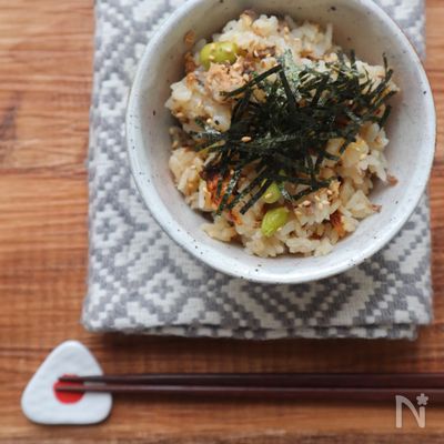 サバ缶の炊き込みごはん