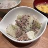 まなの作ってみた!投稿(これはやみつき「豚こまののり塩炒め」)