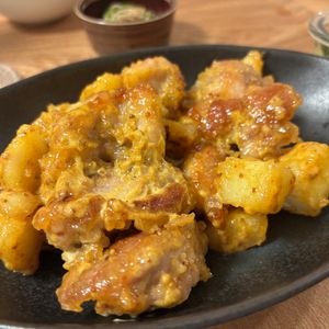 いちご🍓の作ってみた!投稿(美味しすぎる…！！【じゃがいもと鶏肉のカレーマヨ和え】)