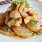 鶏肉と大根の照り煮