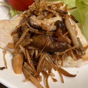 ププfamの作ってみた!投稿(メカジキのソテーきのこのバター醤油ソース)