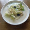 ぽぽペの作ってみた!投稿(キャベツとウインナー《和風～な♡豆乳スープ》)