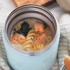 【5分】鮭フレークだから簡単・時短♪豆乳クリームパスタ