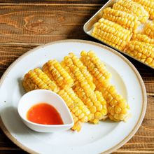 とうもろこしのから揚げ　スイートチリソース