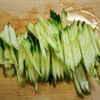 春雨ときゅうりの中華風ハチミツ梅肉和えの工程1