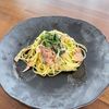 葉っぱの作ってみた!投稿(大葉とベーコンのジェノベーゼ風パスタ)