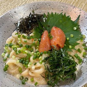 楽ラク手抜キッチン🐶🐾の作ってみた!投稿(冷たい明太うどん【レンジで簡単】)