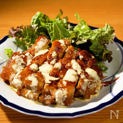 爽やかなレモンマヨソースで食べる!照り焼きチキン