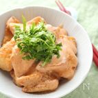 鶏むね肉のジューシー味噌鶏マヨ