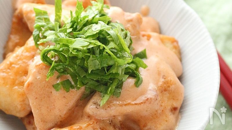 鶏むね肉のジューシー味噌鶏マヨ By ひなちゅん レシピサイト Nadia ナディア プロの料理家のおいしいレシピ