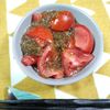 M*Pの作ってみた!投稿(ダイエット中の食前に♪甘くないトマトもずく酢♡)