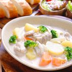 寒い日に食べたい♡ルウ要らずの『濃厚クリームシチュー』