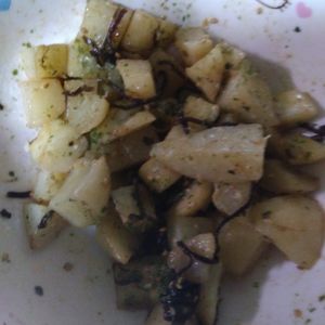 おーの作ってみた!投稿(じゃがいもの塩昆布バター【レンジでホクホク♪すぐでき副菜】)