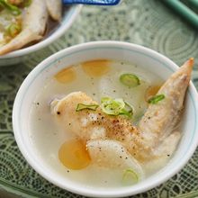 炊飯器で炊くだけ。鶏肉ほろほろ簡単参鶏湯（サムゲタン）