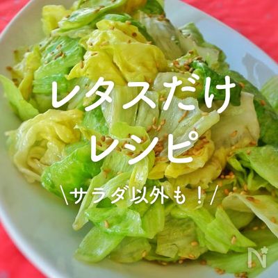 「レタスだけ」レシピ17選｜サラダ以外も！