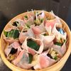 梅香る夏野菜豚ロールの工程4