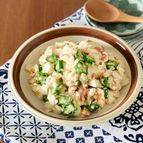 くずし豆腐の中華風和え