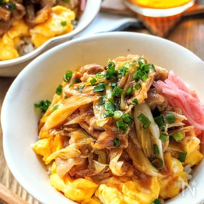 お箸が止まらない!豚たま丼