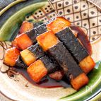 おせちの食材消費メニュー♩切り餅の甘辛磯焼き