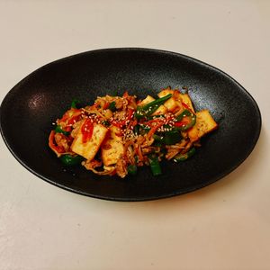 りんの作ってみた!投稿(ご飯が進む！栄養満点◎【厚揚げとひき肉のプルコギ風甘辛炒め】)