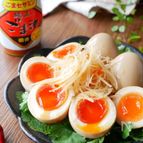 【究極のおつまみたまご】ごま油香るやみつきニンニク醤油味