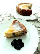 まぜるだけ～のブルーベリーベイクドチーズケーキ