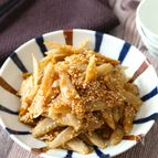 【ごまごま甘辛味噌ごぼう】ごはんのお供に！おつまみに！