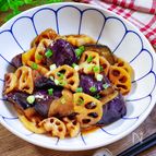 ご飯進みすぎる~なすとれんこんの甘ピリ辛マヨ炒め