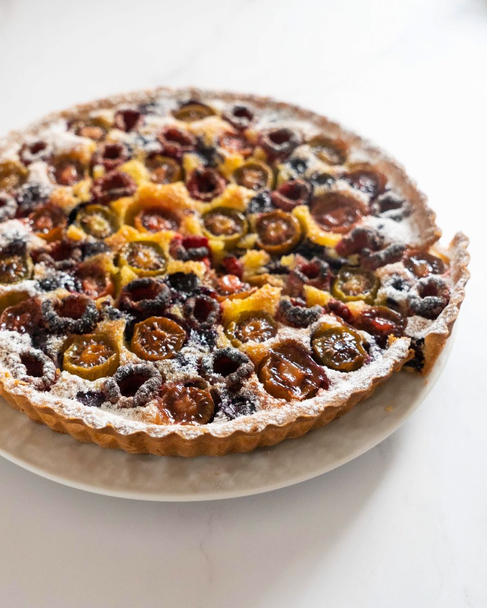 ベリーたっぷり焼きタルト レシピサイトnadia