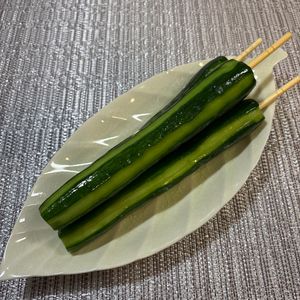 楽ラク手抜キッチン🐶🐾の作ってみた!投稿(【簡単！子どももよろこぶ！きゅうりの1本漬け】さっぱり屋台風)