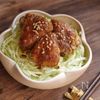 《衣サクサクッ♪》お魚で味噌カツ丼の工程8