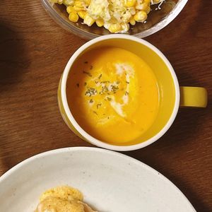 Nanuの作ってみた!投稿(とっても濃厚♡かぼちゃのポタージュ)