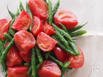 カラフル トマトといんげんのサラダ By こだまゆきこ レシピサイト Nadia ナディア プロの料理家のおいしいレシピ