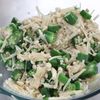 レンジで3分！【オクラとえのきのおかかぽん酢和え】腸活にも◎の工程2