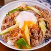 行列の定食屋さんの🍚あま～い牛肉の🤭💕すき焼き炒めの工程6