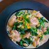 ほうれん草とコーンと鶏肉のクリーム煮の工程7