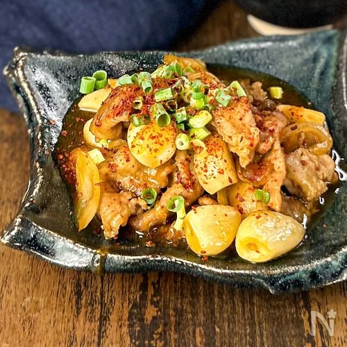 【豚にんにく煮込み】夏バテ乗り切るスタミナ飯
