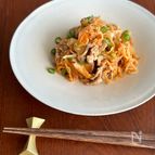 【切り干し大根入り豚キムチ】ヘルシーだけど食べ応えあり！
