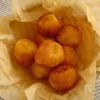もちもち！ポテトチーズボール。
