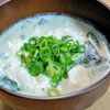 まゆのの作ってみた!投稿(【白だし香る和風豆乳スープ】調味料いらず♪5分で♪)