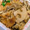 まゆのの作ってみた!投稿(さつまいもと舞茸《絶品♡塩昆布炊き込みご飯》)