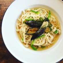 【アレンジ】なすの煮浸し⇒素麺