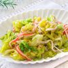作り置き2日｜春キャベツとカニカマのレモン塩麹和えの工程6