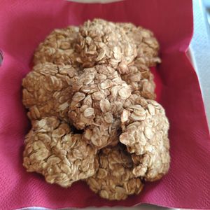 783335の作ってみた!投稿(材料3つ！きな粉オートミールクッキー【小麦粉なし】)