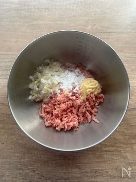 るみさんのれんこんのはさみ焼き工程2