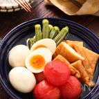 お魚厚揚げとトマトの夏おでん【#作り置き #簡単 #時短】