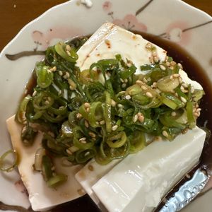 1015810の作ってみた!投稿(【ごま油香るネギだれ冷や奴】3分レシピ♬︎お助けメニュー♬︎)