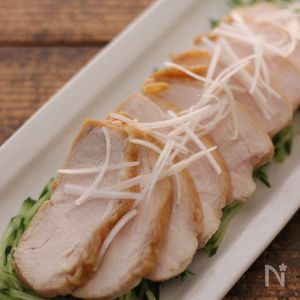 レンジで超しっとり！やわらか～♪な鶏チャーシュー