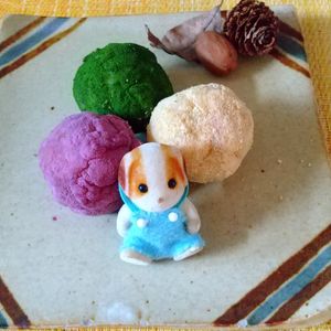 チョロリスの作ってみた!投稿(レンジで1分！ふわとろおからもち〜片栗粉とおからパウダー〜)