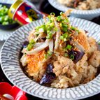 【もち米不要！切り餅で】おかわり続出！絶品モチモチ鶏ごぼう